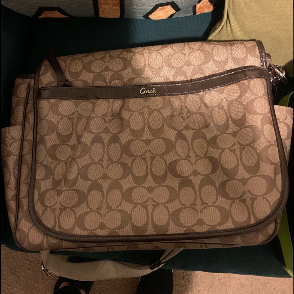 Coach diaper bag